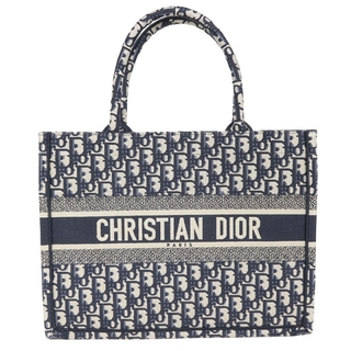 クリスチャンディオール(Christian Dior)のクリスチャン・ディオール Christian Dior ブックトートミ【中古】(トートバッグ)