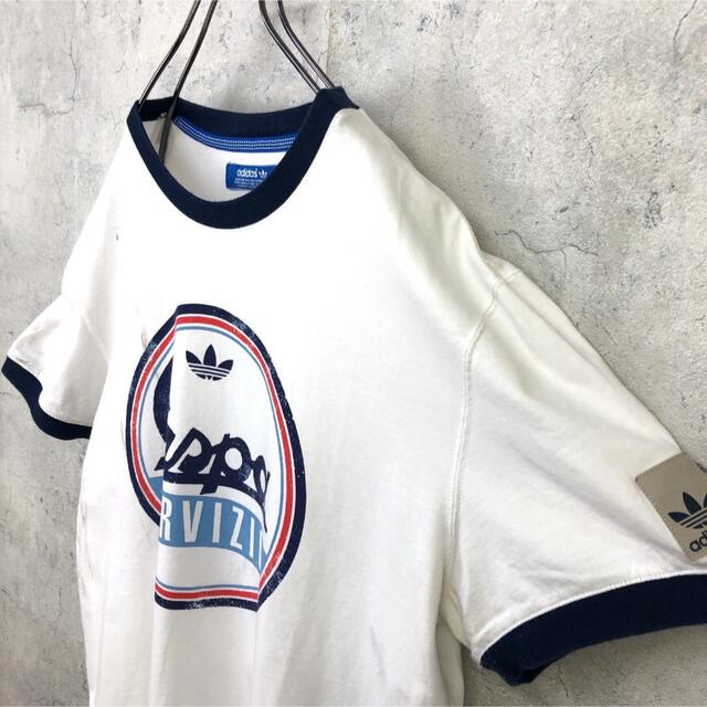 adidas(アディダス)の希少 90s アディダス  Tシャツ ビッグプリント. メンズのトップス(Tシャツ/カットソー(半袖/袖なし))の商品写真