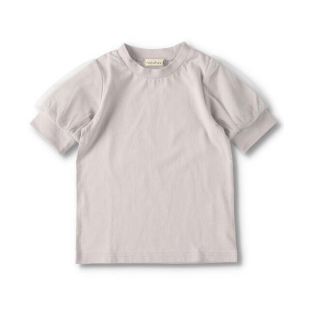 Branshes(ブランシェス)のBRANSHES:パフスリーブ半袖Tシャツ キッズ/ベビー/マタニティのキッズ服女の子用(90cm~)(Tシャツ/カットソー)の商品写真