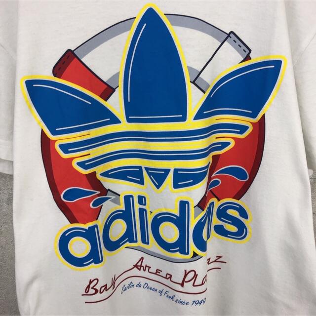 adidas(アディダス)の希少 90s アディダス  Tシャツ ビッグプリント レディースのトップス(Tシャツ(半袖/袖なし))の商品写真