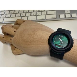 G-SHOCK/ビンテージ/ガラパゴス/AW-500/スクリューバック/グリーン