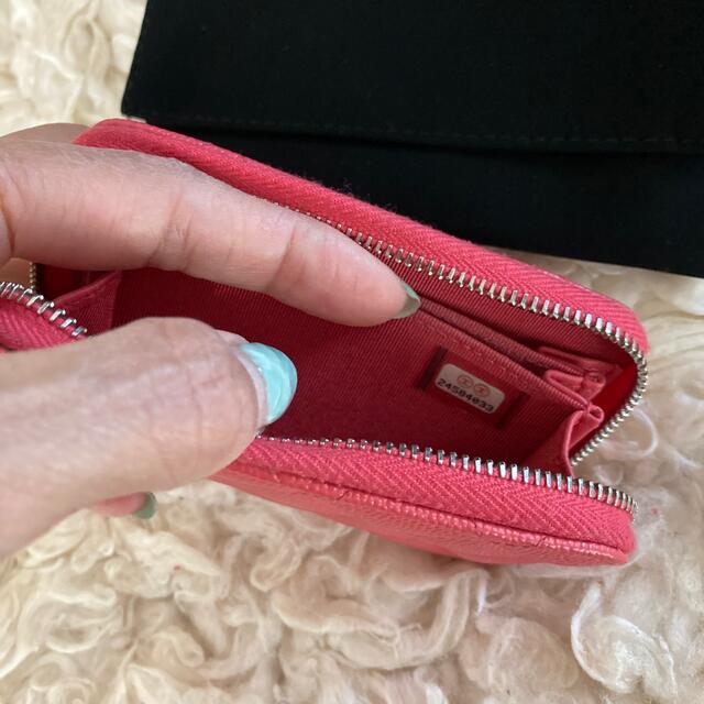 CHANEL キャビアスキン マトラッセ コインケース❤︎正規品❤︎美品 3
