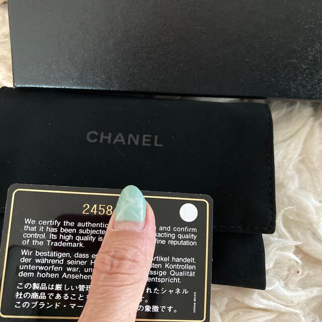 CHANEL キャビアスキン マトラッセ コインケース❤︎正規品❤︎美品 4