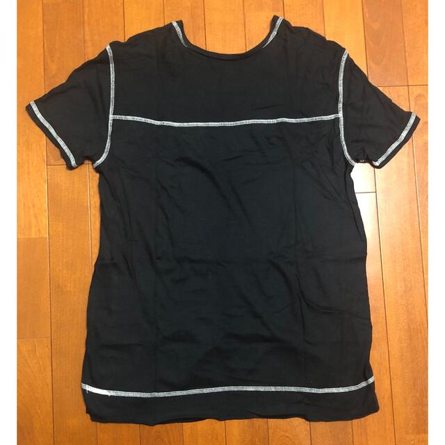 ARMANI EXCHANGE(アルマーニエクスチェンジ)のARMANI EXCHANGE アルマーニエクスチェンジ☆デザインTシャツ黒 メンズのトップス(Tシャツ/カットソー(半袖/袖なし))の商品写真