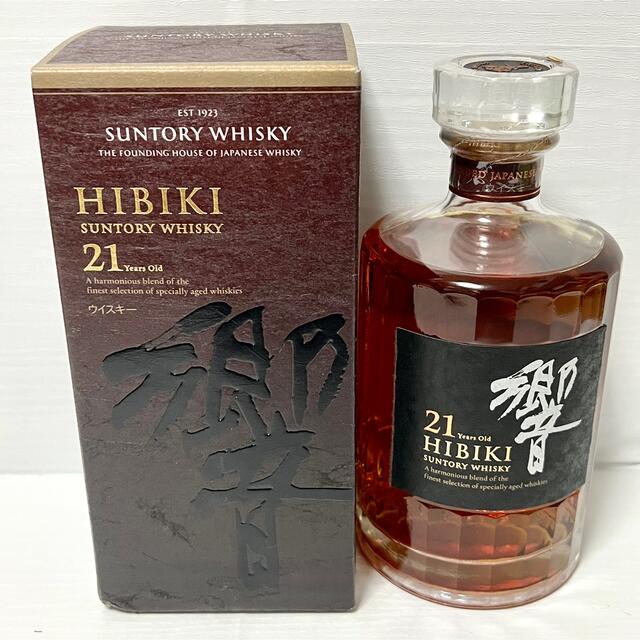 サントリー ウイスキー 響21年 700ml 【外箱正面左下凹みあり】 【数量