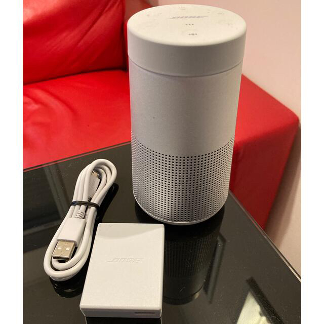 BOSE(ボーズ)のBOSE SOUNDLINK REVOLVE GRAY スマホ/家電/カメラのオーディオ機器(スピーカー)の商品写真