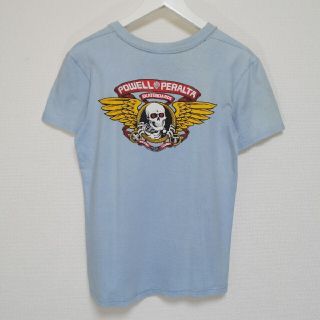 パウエル(POWELL)のS 80s パウエル POWELL 覗き見 ウイングリッパ－ Tシャツ USA製(Tシャツ/カットソー(半袖/袖なし))