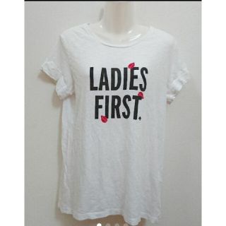 ケイトスペードニューヨーク(kate spade new york)のケイトスペードニューヨーク 自宅で洗えるプリントTシャツ ロゴTシャツ 送料無料(Tシャツ(半袖/袖なし))