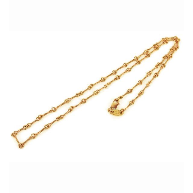 美品 CHROME HEARTS クロムハーツ 22k ツイストチェーン 24インチ 美品 CHROME HEARTS クロムハーツ 22k ツイストチェーン 24インチ