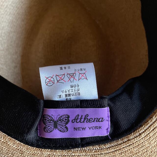 Athena New York(アシーナニューヨーク)の【専用】Athena New York カミラ レディースの帽子(麦わら帽子/ストローハット)の商品写真