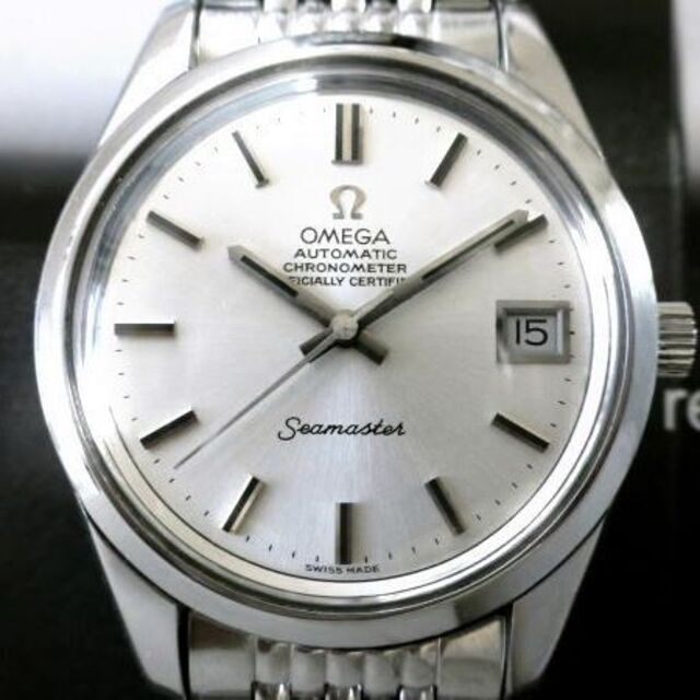 デッドストック級!■OMEGA Seamaster クロノメーター OH済み!!