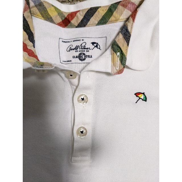 Arnold Palmer(アーノルドパーマー)のアーノルドパーマー　ポロシャツ　120 キッズ/ベビー/マタニティのキッズ服女の子用(90cm~)(Tシャツ/カットソー)の商品写真