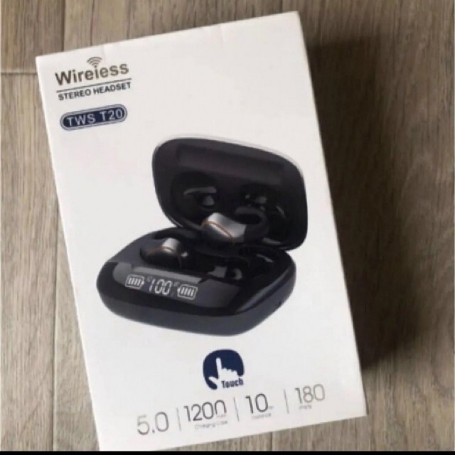 ワイヤレスイヤホン Bluetooth フックタイプ 両耳 iPhoneの通販 by blue shop｜ラクマ