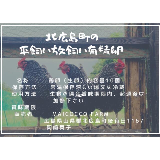 純国産おかざき黄斑　有精卵平飼い放飼い卵　20個 食品/飲料/酒の食品(その他)の商品写真