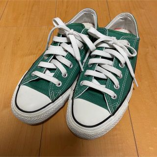 コンバース(CONVERSE)のconverse コンバース スニーカー 緑 グリーン(スニーカー)