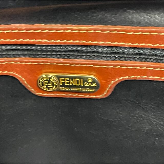 FENDI(フェンディ)のFENDI フェンディ ペカン柄 ハンドバッグ ミニボストン レディースのバッグ(ボストンバッグ)の商品写真