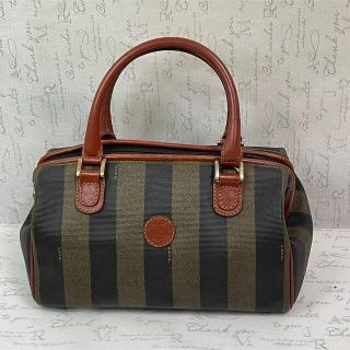 [正規]フェンディFENDI FF柄トートバッグ ボストンバッグ 超軽量[美品]