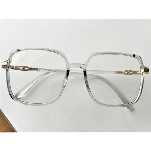 ♥️大幅値下げ♥️メガネ・度なし・伊達メガネ・PCメガネ・ブルーライトカット レディースのファッション小物(サングラス/メガネ)の商品写真