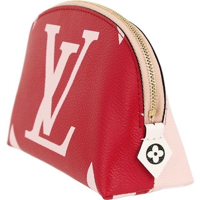 LOUIS VUITTON(ルイヴィトン)のルイヴィトン ポシェットコスメティック モノグラム ジャイアント ルージュ レッド ピンク ポーチ ポシェット バッグインバッグ 化粧ポーチ コスメポーチ 未使用 限定 157864 レディースのファッション小物(ポーチ)の商品写真