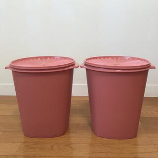 タッパーウェア マキシデコレーター　ピンク(容器)