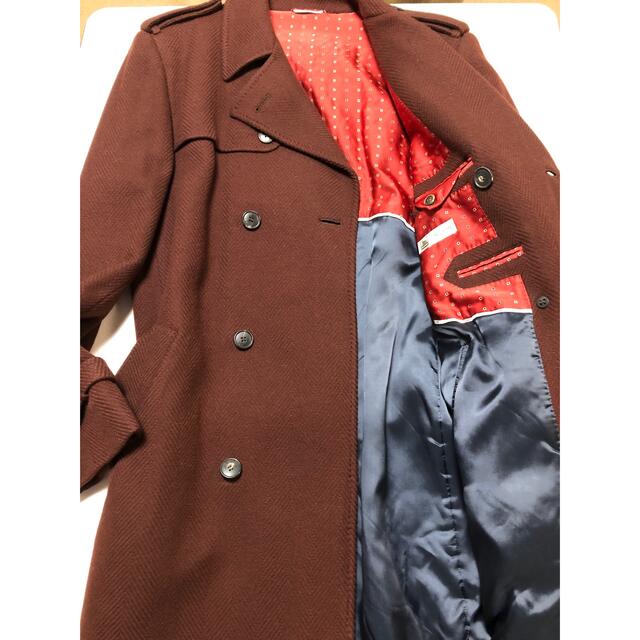 COLOMBO コロンボ イタリア製 ステンカラーコート メンズ50 L〜XL