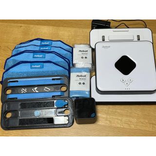 アイロボット(iRobot)のブラーバ390jと付属品(掃除機)