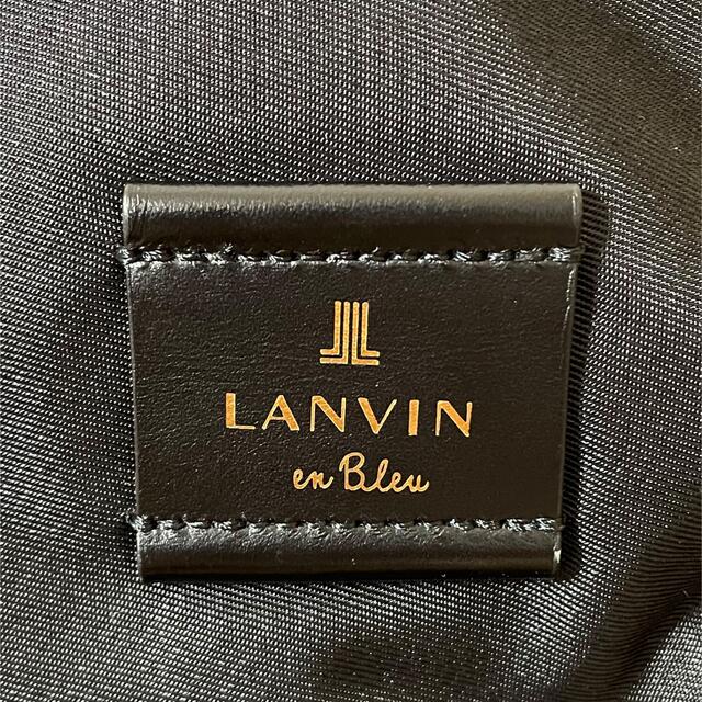 LANVIN en Bleu ランバンオンブルー トロカデロ リュックサック 黒 3