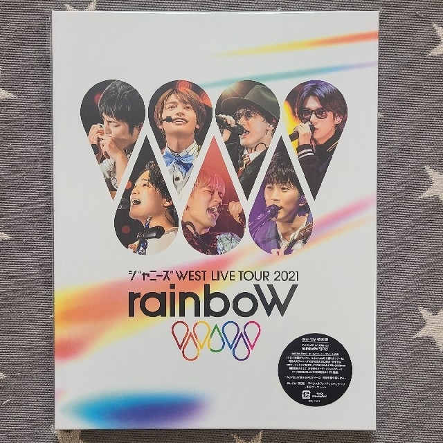 ジャニーズWEST　rainboW　ミュージック　初回盤　BluRay