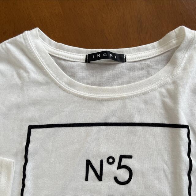 INGNI  レディース　長袖Tシャツ　M レディースのトップス(Tシャツ(長袖/七分))の商品写真
