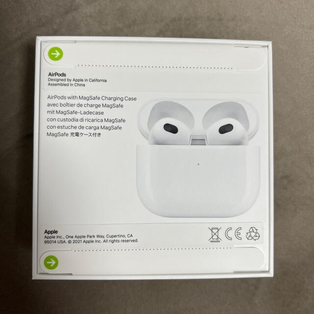 新品未使用未開封 アップル AirPods 第3世代 MME73J/AApple