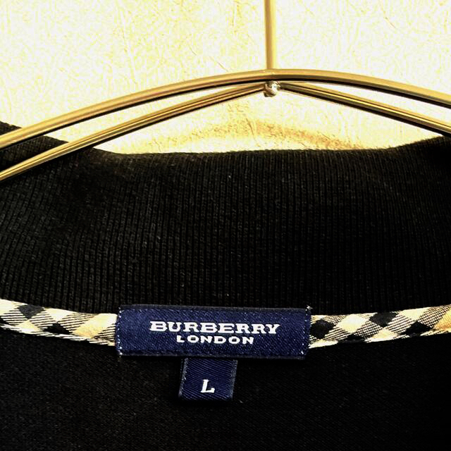 BURBERRY(バーバリー)のBurberry London バーバリーロンドン ポロシャツ メンズＬ メンズのトップス(ポロシャツ)の商品写真