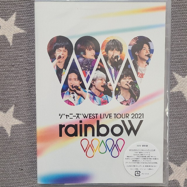 ジャニーズWEST rainboW 通常盤 DVD