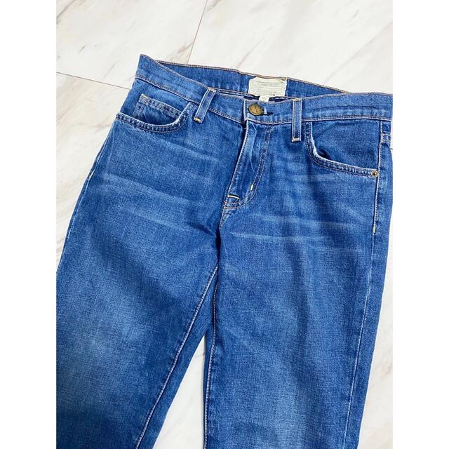 Current Elliott(カレントエリオット)のmade in usa current elliott 微ストレッチデニムパンツ レディースのパンツ(デニム/ジーンズ)の商品写真