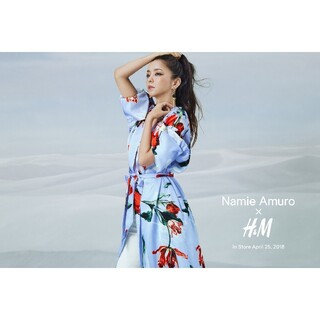 エイチアンドエム(H&M)の安室奈美恵 × H&M フローラルガウン(ルームウェア)