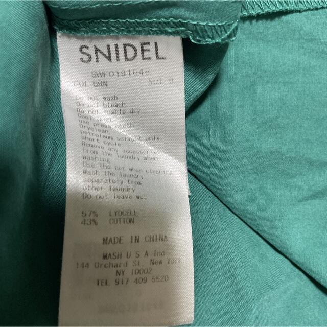 SNIDEL(スナイデル)のスナイデル　ワンピース レディースのワンピース(ロングワンピース/マキシワンピース)の商品写真