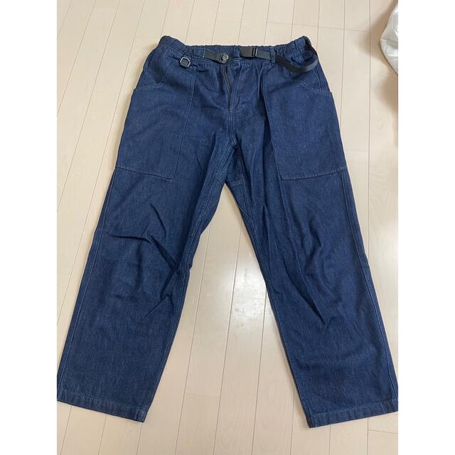 GRAMICCI(グラミチ)のユッキーさん専用GRAMICCI  ＤＥＮＩＭＬＯＯＳＥＴＡＰＥＲＥＤＰＡＮＴ メンズのパンツ(デニム/ジーンズ)の商品写真