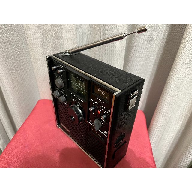 SONY　ICF-5800　スカイセンサー　ラジオ　ソニー　昭和レトロ　ジャンク22cm