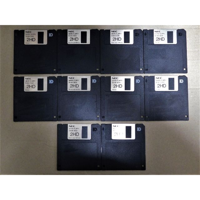 NEC(エヌイーシー)のフロッピーディスク（ＮＥＣ）１０枚セット スマホ/家電/カメラのPC/タブレット(その他)の商品写真