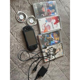 psp ソフトセット(携帯用ゲーム機本体)