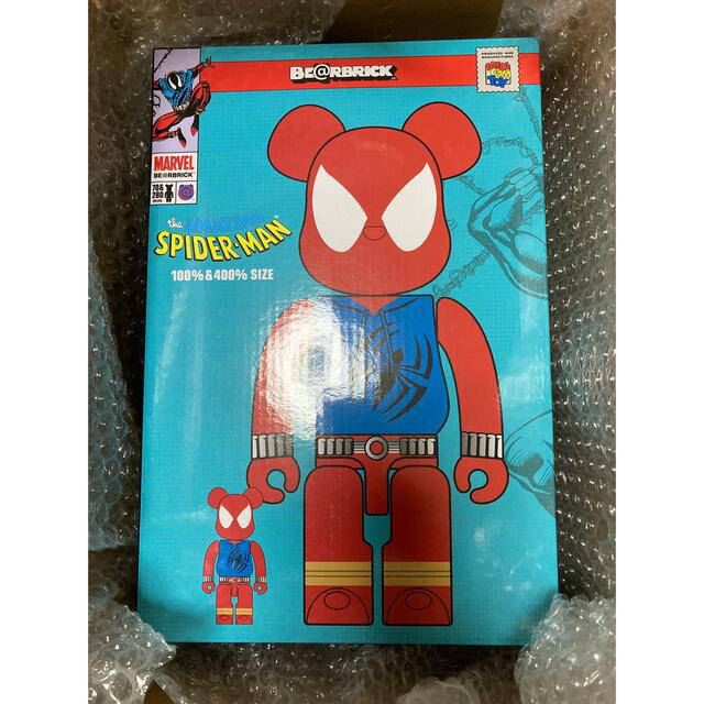 BE@RBRICK SCARLET SPIDER 100％ & 400％