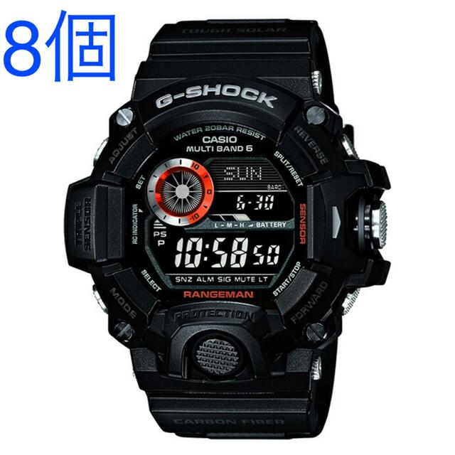 G-SHOCK - 8個セット【新品未使用】G-SHOCK GW-9400BJ-1JF（レンジマン）