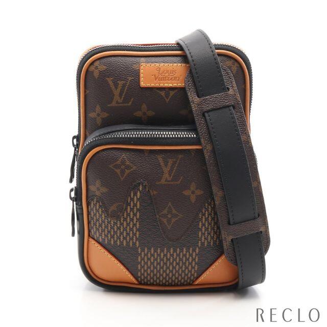 LOUIS VUITTON(ルイヴィトン)の× NIGO アマゾンスリングバッグ モノグラム ダミエエベヌジャイアント メンズのバッグ(ボディーバッグ)の商品写真