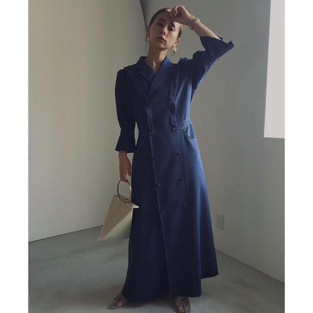 Ameri アメリヴィンテージ tailor suspender dress