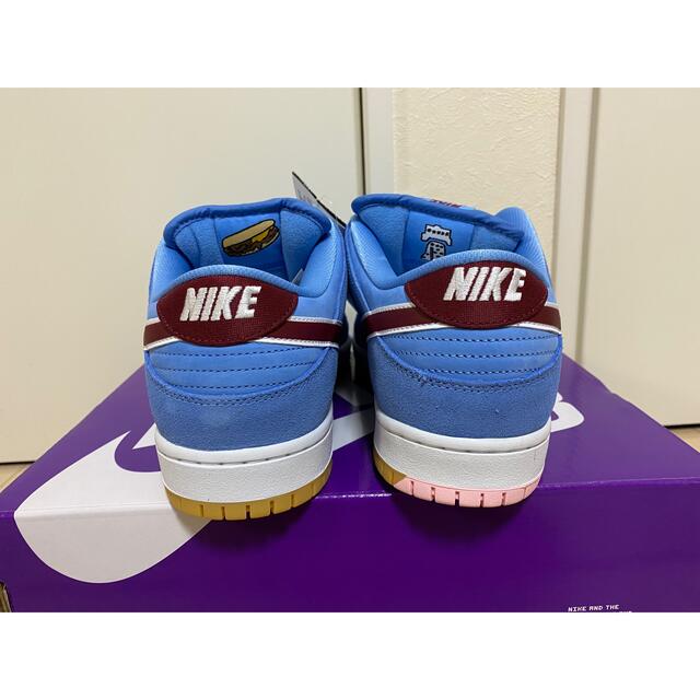 Dunk Low Pro Valor Blue and Team Maroon" 4