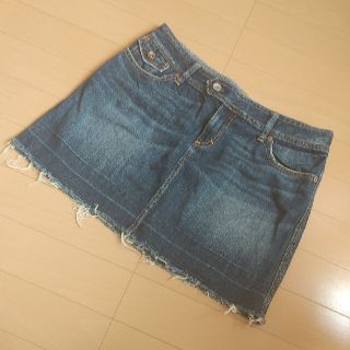 ギャップ(GAP)のgap デニム ミニスカート 美品(ミニスカート)