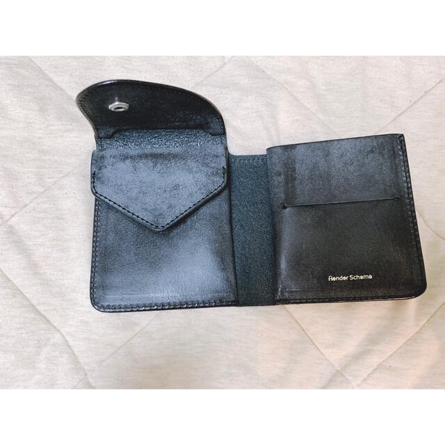 Hender Scheme(エンダースキーマ)のエンダースキーマ 折り財布 黒 メンズのファッション小物(折り財布)の商品写真