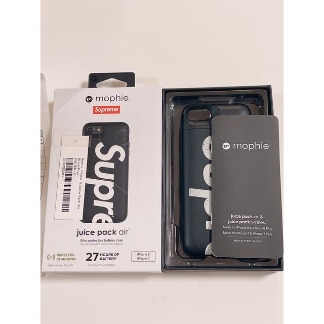 supreme iPhoneケース+モバイルバッテリーsupreme携帯ケース