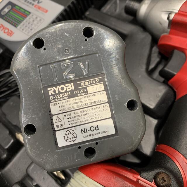 RYOBI(リョービ)のRYOBIリョービ 電動 充電式インパクトドライバー BID-1260 ジャンク スポーツ/アウトドアの自転車(工具/メンテナンス)の商品写真