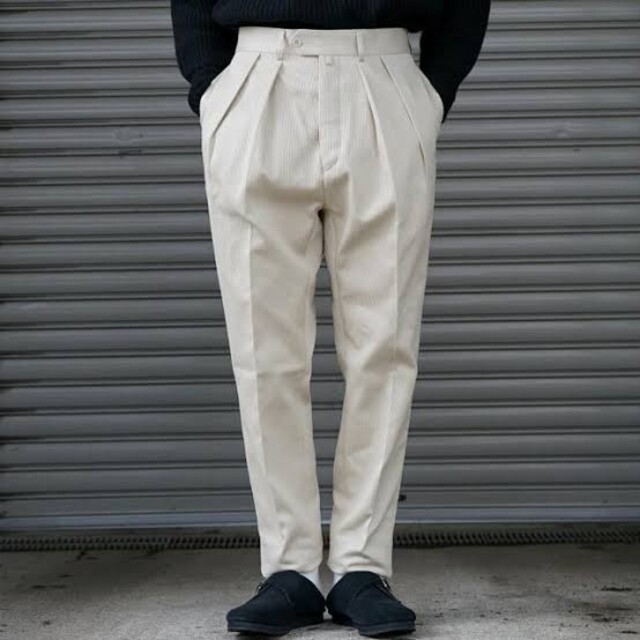 NEAT TEPARED COTTON PIQUE IVORY SIZE:44 送料無料 dtwg.co.uk-日本