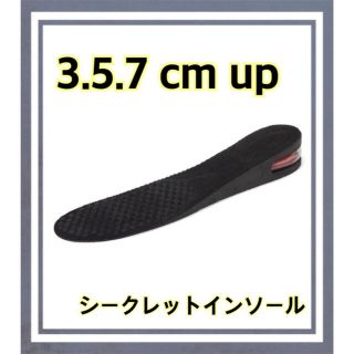 シークレットインソール　男女兼用 最大7 cm(その他)